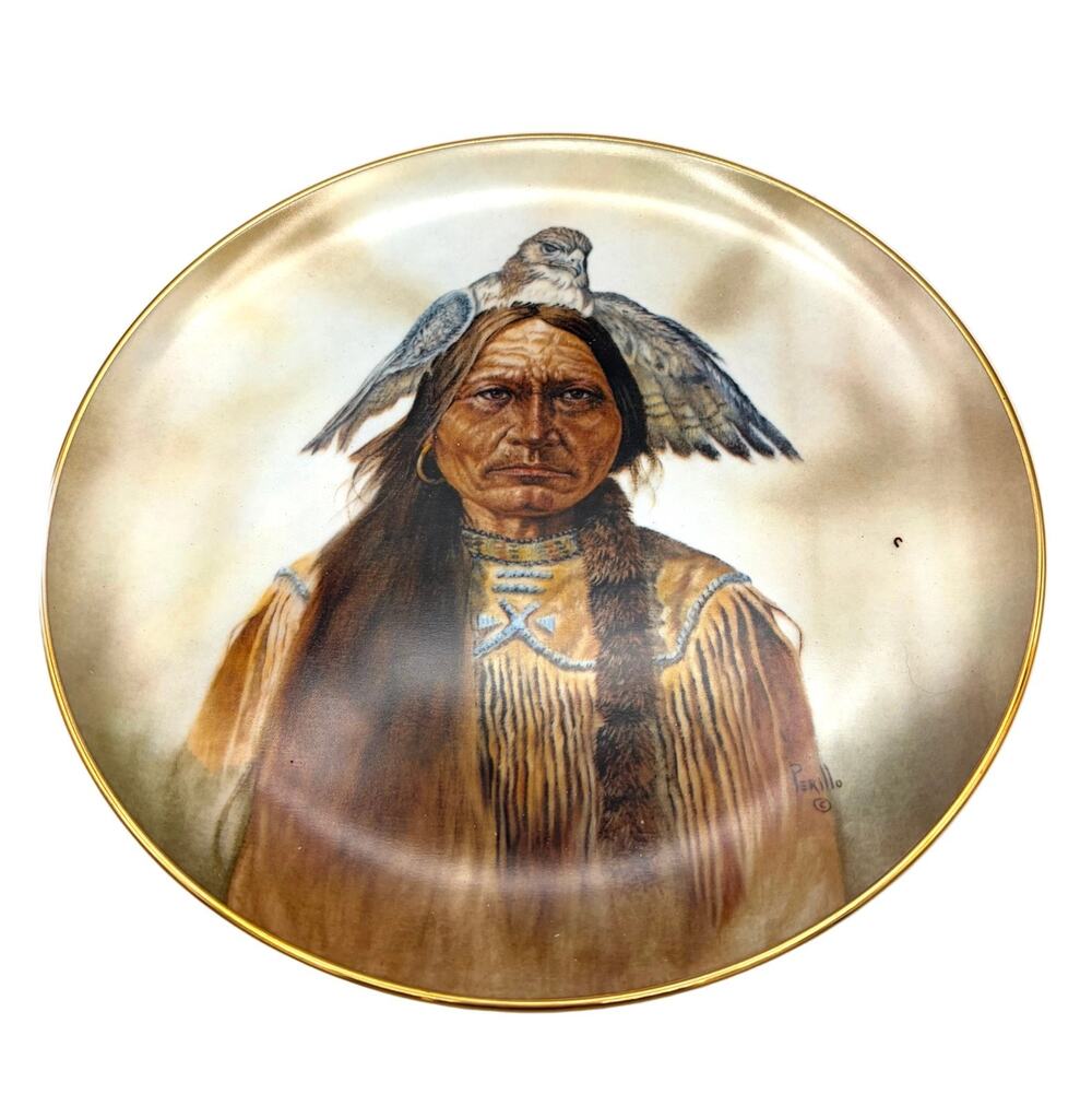 Gregory Perillo "Chief Sitting Bull" Plate #3286